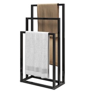 Simple Towel Rack Rack Floor-standing Toilet Bath Towel Metal Detachable Cross-Border Display Rack B