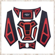 (MDQS) For ADV160 2022 2023 2024 Motorcycle Tank Pad Protector Sticker Decal Gas Knee Grip Traction