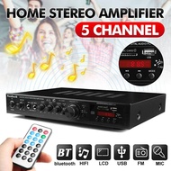 New Sunbuck Audio Bluetooth 4.1 DAC Home Stereo Amplifier 5channel with Remote 2000W - AV-298BT