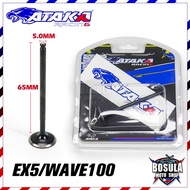 ATAKA Modified Valve [Id/Exhaust] Suitable For 2-Valve Cylinder Head EX5/WAVE100 WAVE100 (1PCS) 23/2