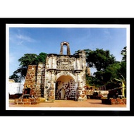 Malaysia Postcard - Malacca A Famosa Portuguese Fort