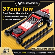 【Limited Offer】Heavy Duty 3 Ton Floor Jack Hydraulic Floor Jack Floor Jack Hydralic Jack Double-Pump