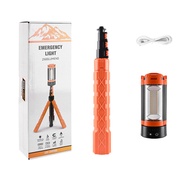 Portable Camping Folding Lantern with 5 Lighting Modes Telescopic Light with Tripod Work Light Detac