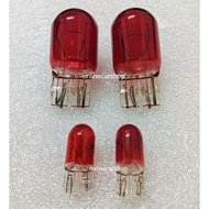 Mentol Merah T20 Lampu Belakang Albino Bulb T20 Red Honda Civic FD EK 99