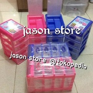 Laci kecil Shinpo susun 5/Container laci susun 5/Laci shinpo kecil