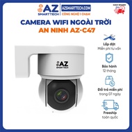 AZ Smarttech Outdoor Smart Wifi Camera 360 degree rotation, Integrated siren, 2-Way Talk - Fullbox 1