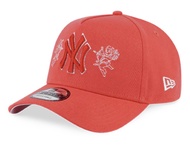 Topi New Era 9Forty A-Frame New York Yankees My Valentines - Angels Pink 100% Original Resmi