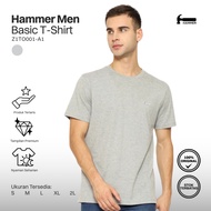 Hammer Men Basic T-Shirt Z1TO001-A1 | Men's Short Sleeve Grey T-Shirt
