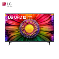 LG 43UR8000PCB 43吋 UHD 4K 智能電視 - UR80 4K HDR10 Pro 帶來鮮明色彩與非凡細節 搭載 α5 Gen6 4K AI 處理器