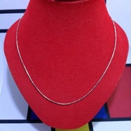925 silver eel necklace 925 silver necklace 43cm long