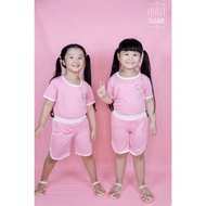 Girls' Retro Lovely Golden Embroidery Marie Cat Outfit Kids Set Clothes Girl Kids Outfit Girl