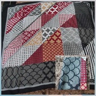 Secondhand/Preloved Hijab Square Patterned Hijab, 103x106, 110x110, 108x108