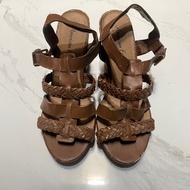 American Eagle Stappy Brown Heels