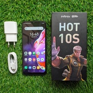 HP SECOND INFINIX HOT 10S 4/128 HANDPHONE SECOND HP SEKEN HP BEKAS