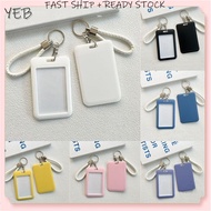 [Spot]INS Style Card Holder Plain Card Holder Student Access Card Holder TNG Card Holder 卡套 Pemegang