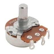 Alpha A500K Pot Metric Solid Short Shaft 6.5mm Audio Taper Potentiometer for Electric Guitar Bass