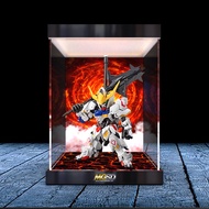 [Transparent Display Box] Suitable for MGSD Gundam Gundam Gundam Barbatos Model Toy Light Box Acryli