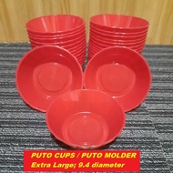 ( XL Size) Puto Cups Molder. Non stick Molder High grade material, Odorless, Best quality /  Makapal