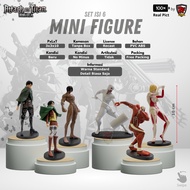 Action Figure Attack On Titan Mini Figure Attack On Titan Display Set Attack On Titan Collection Attack On Titan Toys Attack On Titan Toy Toys