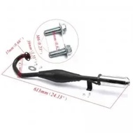 49cc 47cc Motorcycle pocket bike 2 stroke engine Exhaust Pipe Muffler pipe cover