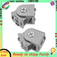 2 Pcs Aluminum Alloy Pivot Joint for Aluminum Extrusion Profile 2020 Series Flexible Pivot Joint 202