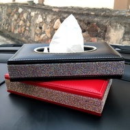 FULL Blink Blink MINI SLIM Series Leather Tissue Box