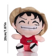 One Piece Luffy Figure Luffy Mainan Mewah Kartun Figure Luffy Boneka