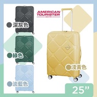 AMERICAN TOURISTER - (+$699換購) INSTAGON 行李箱 69厘米/25吋 (可擴充) TSA - 深灰色 (銀色拉桿/ 銀色滑輪)