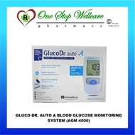 GLUCO DR. AUTO A BLOOD GLUCOSE MONITORING SYSTEM (AGM 4000)
