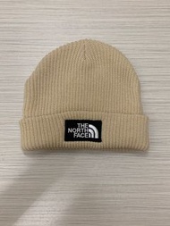 The North Face 北面 杏色 卡其色 針織毛帽