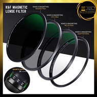K&F Nano Magnetic Lense Filter 3in1 (MCUV+CPL+ND1000) พร้อมกระเป๋าใส่ฟิลเตอร์ ฟิลเตอร์เลนส์ ฟิลเตอร์