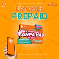 Sim Umobile Prepaid Unlimited ( Fast Shiping )