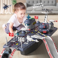 Mainan Kapal Perang Tentara War Ship Militer Model Senjata Set Konstruksi Mainan Anak Laki Laki - Ma
