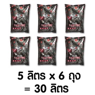 ทรายแมว ยกกระสอบ 5 ลิตร x 6 ถุง = 30 ลิตร เพ็ตโตะซัง Pettosan จับตัวเป็นก้อนดี กลิ่นหอมยาวนาน ราคาถู