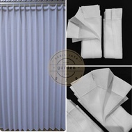 Vitrase Window Curtains, Transparent Curtains, Snow Motif Display Curtains, Thin Curtains