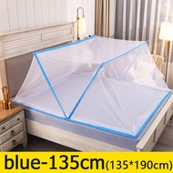 SHIDAI  Bed mosquito net มุ้งพับเก็บได้ มุ้งกันยุง มุ้งพับผู้ใหญ่ มุ้งดีด2หน้าต่าง ติดตั้งง่ายและเร็วใน3วินาที กางออกแล้วใช้งานได้เลย