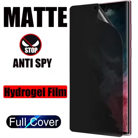 Anti Spy Matte Hydrogel Film For Google Pixel 6 4 XL Pixel 3A Pixel 3XL 4A XL Screen Protector Pixel