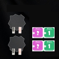 【ร้านคนรักรถ】แผ่นกันรอยเต็มหน้าจอใส2ชิ้นสำหรับ Tamagotchi Paradise [อะไหล่รถยนต์ผลิตภัณฑ์ใหม่]