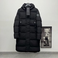 💥現貨💥抗寒神器加拿大鵝黑標過膝長款羽絨服 | Canada Goose Black Label Long Down Parka | 黑標限定 | 防風防潑水 | 高蓬鎖溫 | 經典百搭|