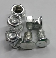 SLOTTED ANGLE BAR BOLT 5/16X1/2 W/ NUT 10 pcs