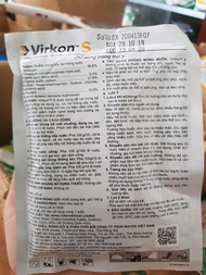 [ Hàng Chính Hãng] Virkon S (100g)  sát trùng chuồng trại nhà vật nuôi gói chiết lẻ từ 1 kg