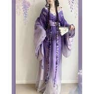 {Youke Yishe} Ancient Style Costume Cao Zhoufu Original [Daqiao Xiaoqiao] Hanfu Female cos Warring S