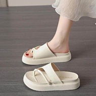 Slippers For Women Wearing On The Beach In Summer New Anti Slip And Height Increasing Outdoor Shoes