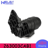 Car Accessories Engine Oil Filter Housing 263003CAB1 For Kia Sedona Cadenza Sorento Hyundai Santa Fe