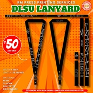 DLSU Dupe Lanyard De La Salle University Lace DLSU Sling dlsu de la salle