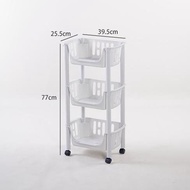 Trolley Rack 3 Stacking / 4 Stacking Wheels Push Room baby Kitchen trolley GREED