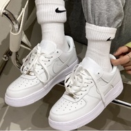 NIKE Air Force 1 07 Low No. 1 Kasut Putih Lelaki Wanita 315122-111