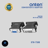 ONTEN 7588 DVI 24+5 to vga Dvi to vga DVI 24+5 male to VGA female