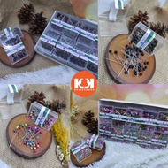 Big STAINLESS STEEL PENTUL Needless STEEL Mica MUTIARA ANTI-Rust Needle / HIJAB Needle / Big Pentulu