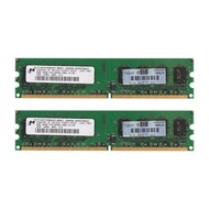 Micron 4GB 2x 2GB PC2-6400 DDR2 800MHz 240Pin CL6 DIMM RAM Computer intel Memory